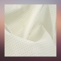 White Micro Perforated Fabric